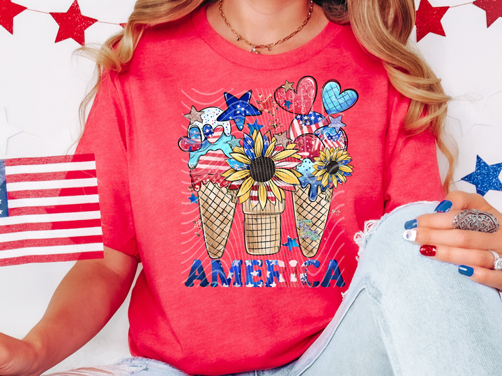 America Ice Cream Cone