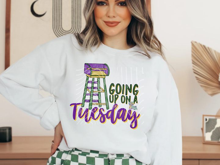 Going up on a Tuesday