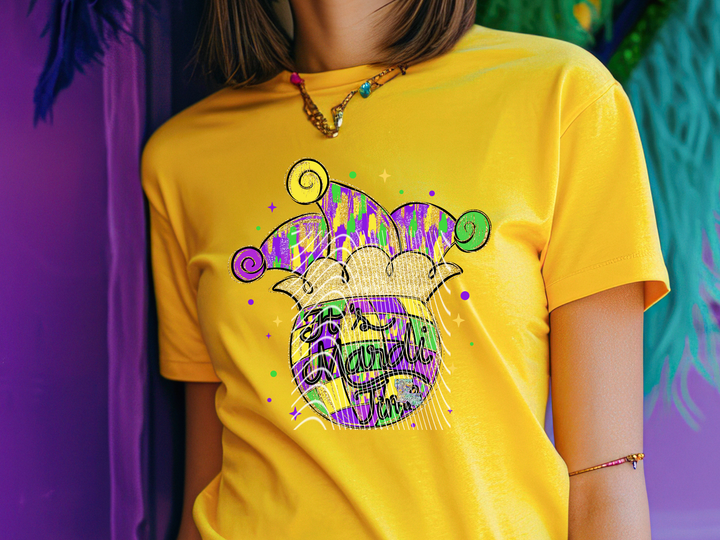 Joker Hat it's Mardi Gras Time