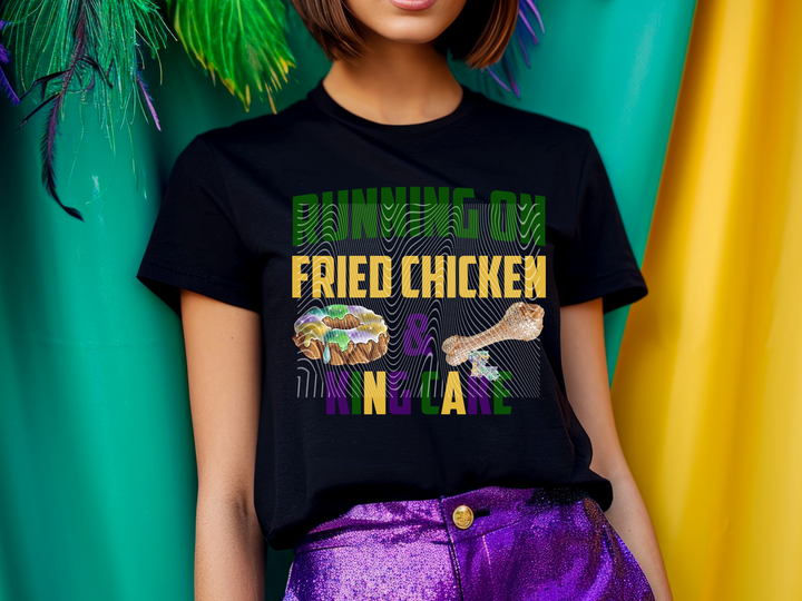 Fried Chicken & King Cake