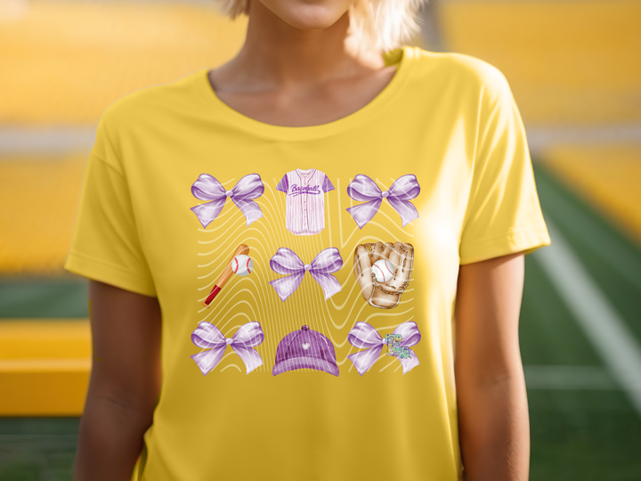 Baseball Purple Coquette