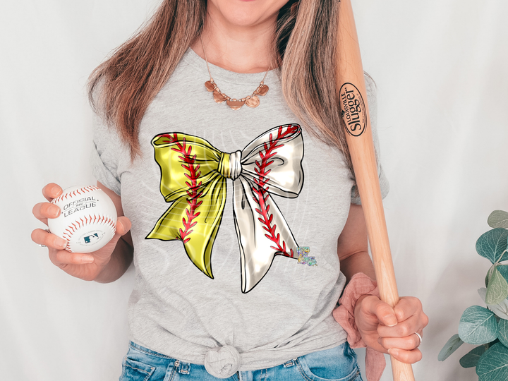 Softball Baseball Bow