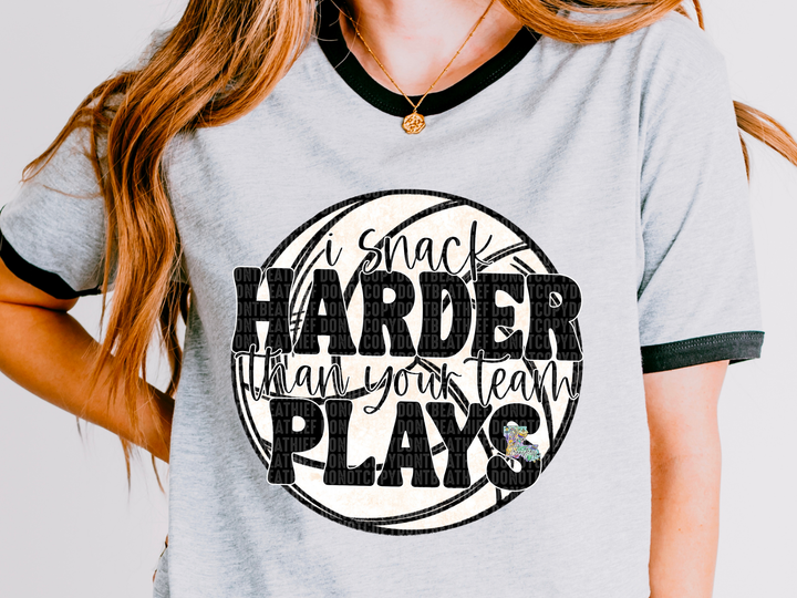 Snack Harder Volleyball