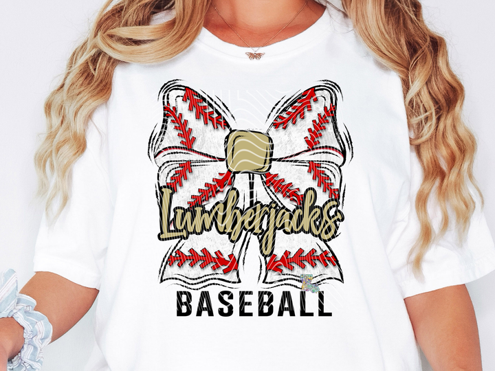 Lumberjacks Baseball Bow