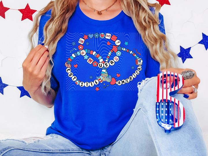 America Friendship Bracelet
