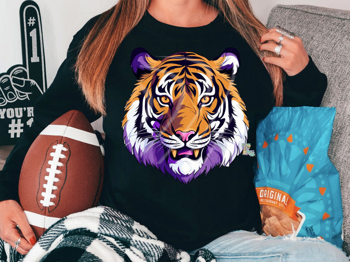Purple & Gold Tiger