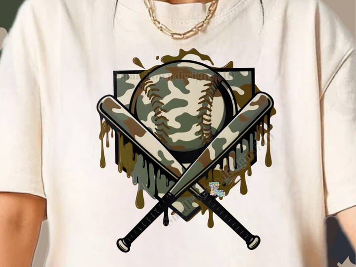 Camo Baseball Drip