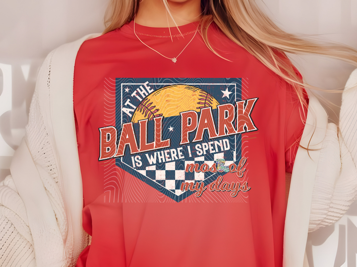 At the Ballpark is Where I Spend Most of My Days