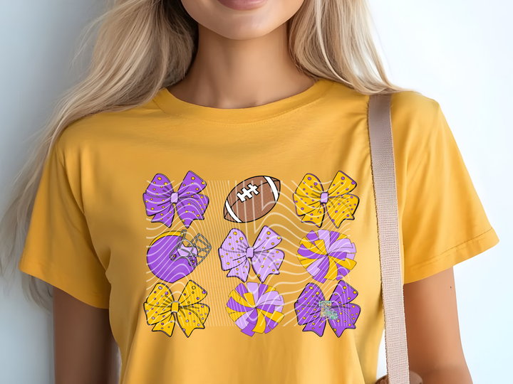 Football Purple Coquette