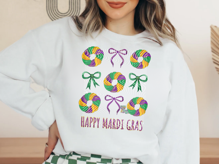 Mardi Gras Coquette Bows