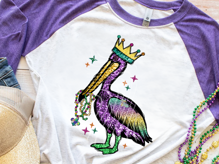Mardi Gras Pelican