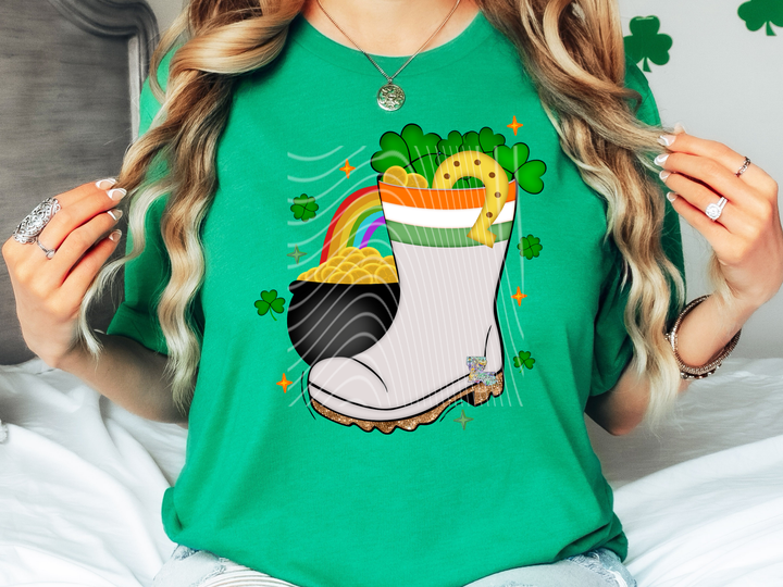 St Patricks Day Shrimp Boots
