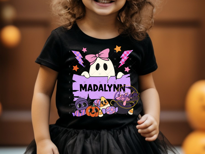 Boo Ghost Personalized Girl