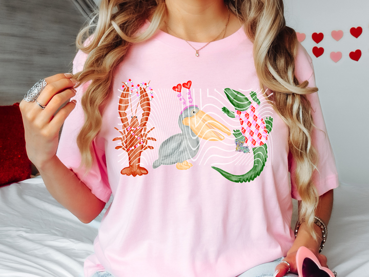 Watercolor Valentine Trio