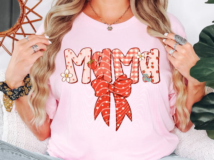 Mama Red Bow