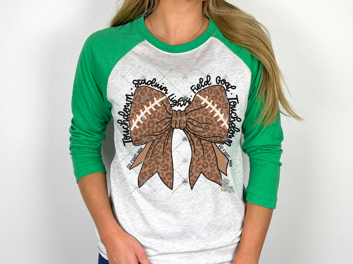 Football Bow - Touchdown Football Bow