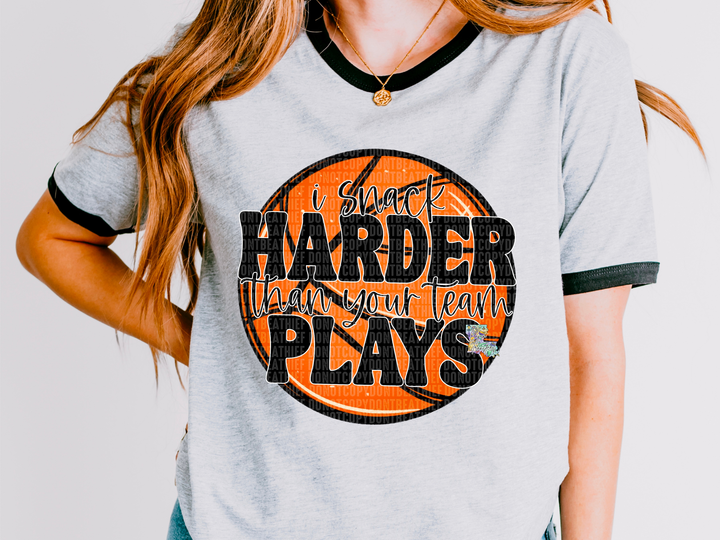 Snack Harder Basketball