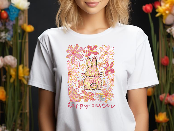 Floral Happy Easter