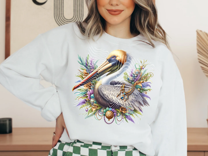 Mardi Gras Pelican