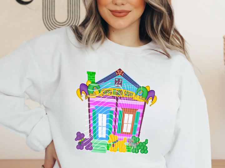 Mardi Gras Float House