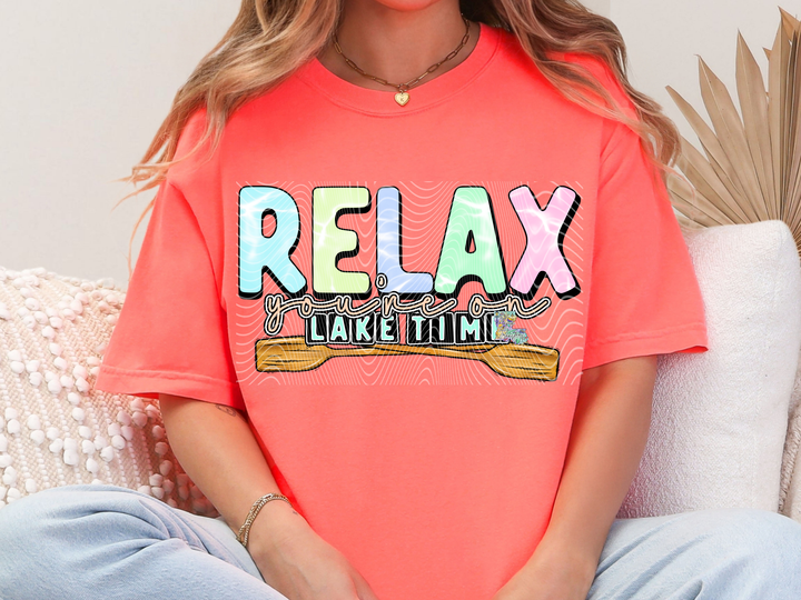 Relax you're on Lake Time