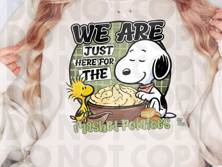 We are just here for the taters