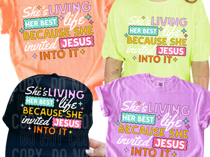 She's living her best life