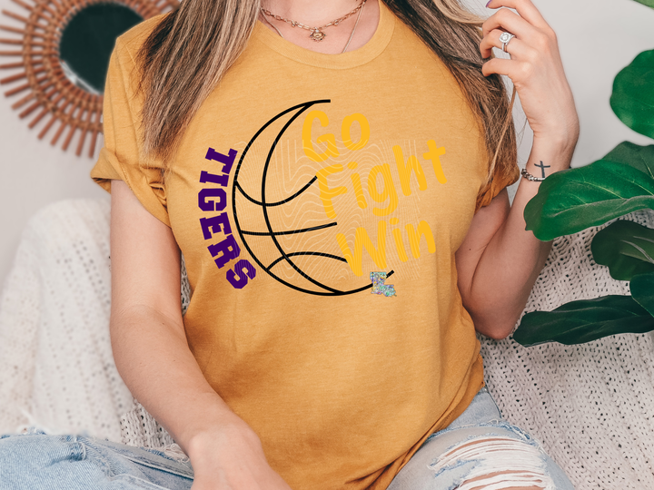 Go Fight Win Tigers Basketball