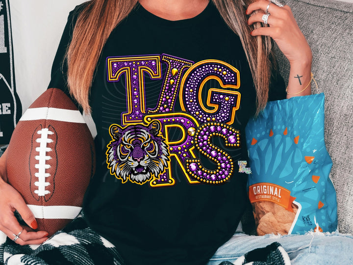 Gold & Purple Tigers