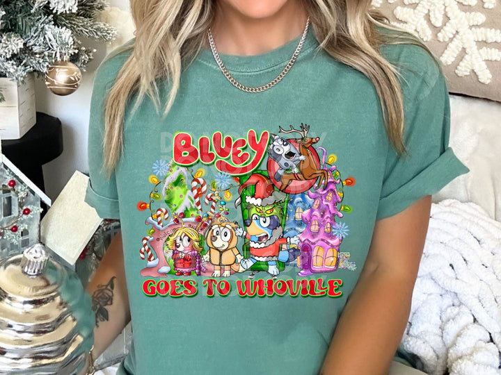 Blue Dog Goes To Whoville