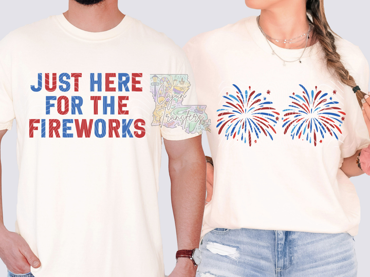 Just here for the Fireworks