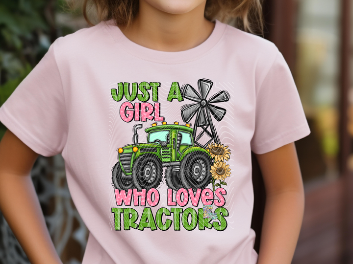 Just a Girl who Loves Tractors