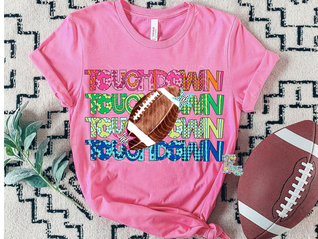 Touchdown Preppy Football