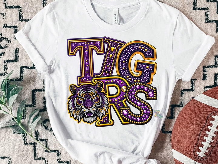 Gold & Purple Tigers