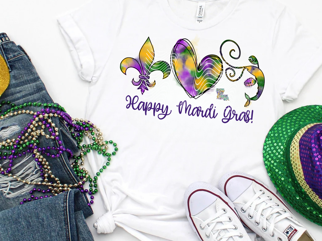 Happy Mardi Gras Trio