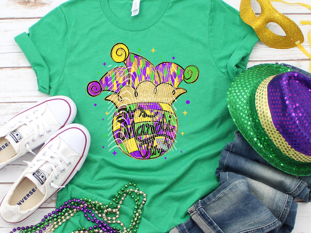 Joker Hat it's Mardi Gras Time