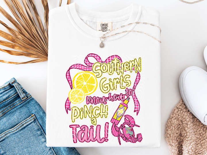 Southern Girls Know How to Pinch a Tail