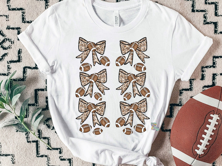 Football Bow Coquette