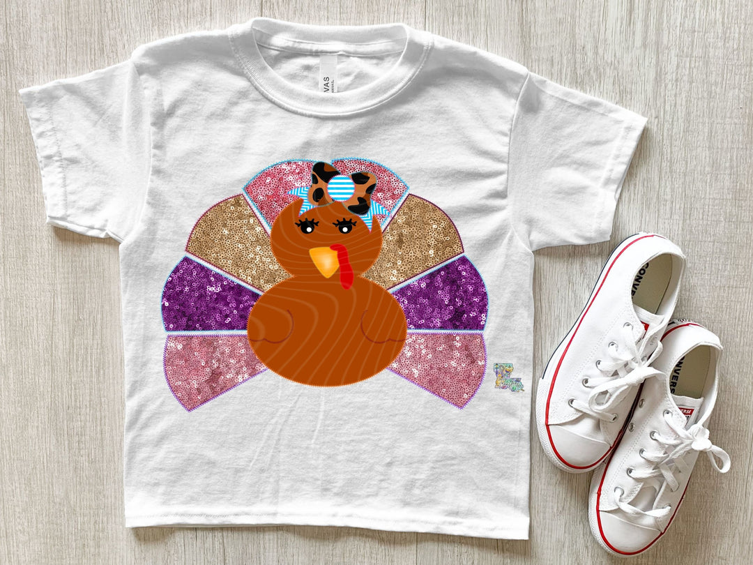 Thanksgiving Girl Turkey