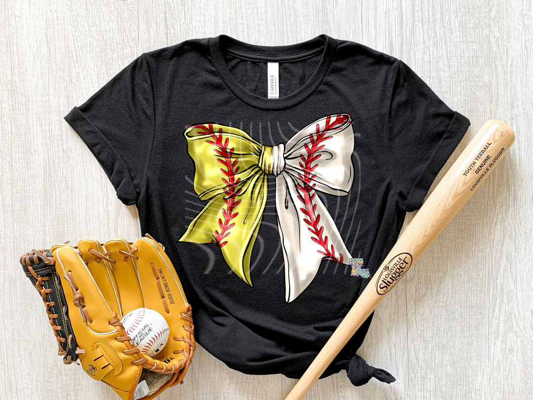 Softball Baseball Bow