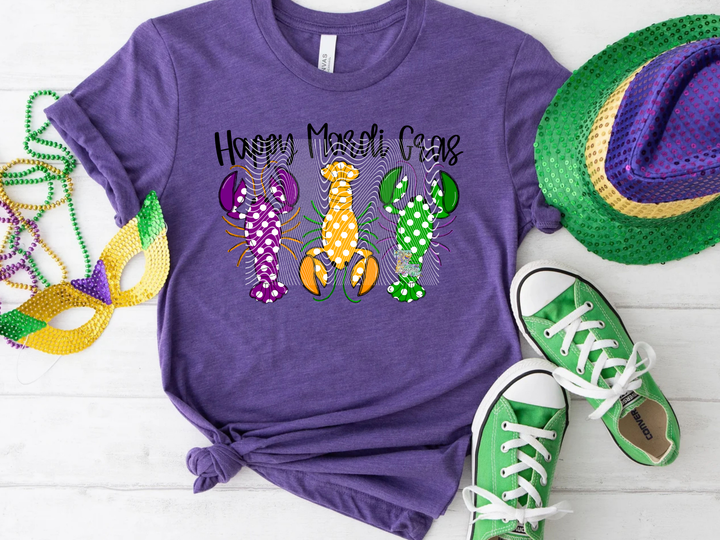 Happy Mardi Gras Crawfish