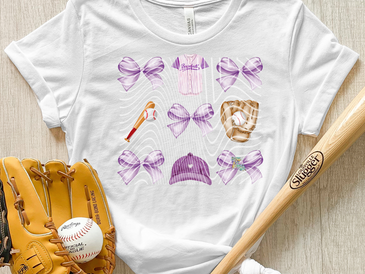 Baseball Purple Coquette