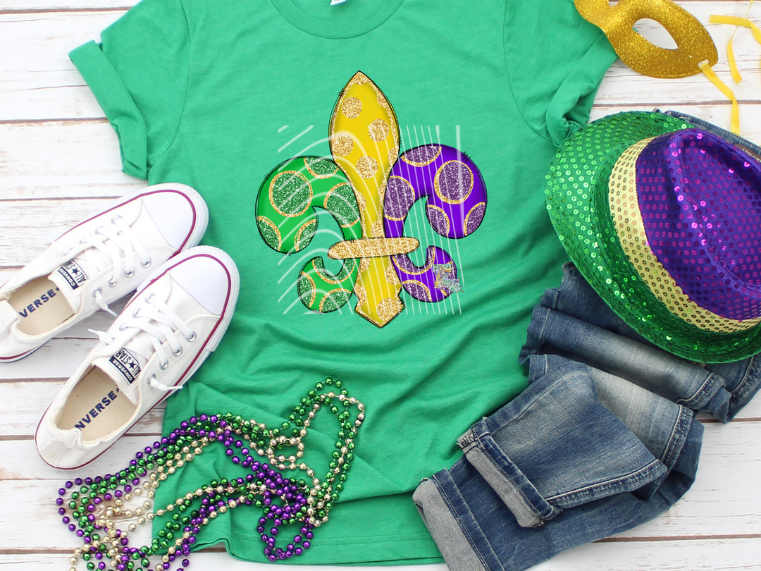 Mardi Gras Fleur De Lis