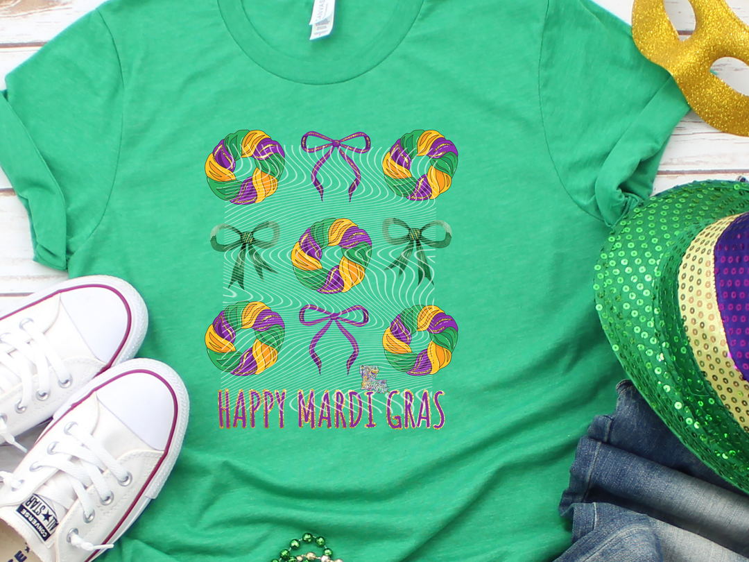 Mardi Gras Coquette Bows