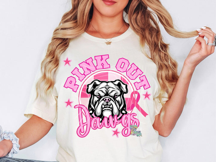 Pink Out Dawgs - Bulldog