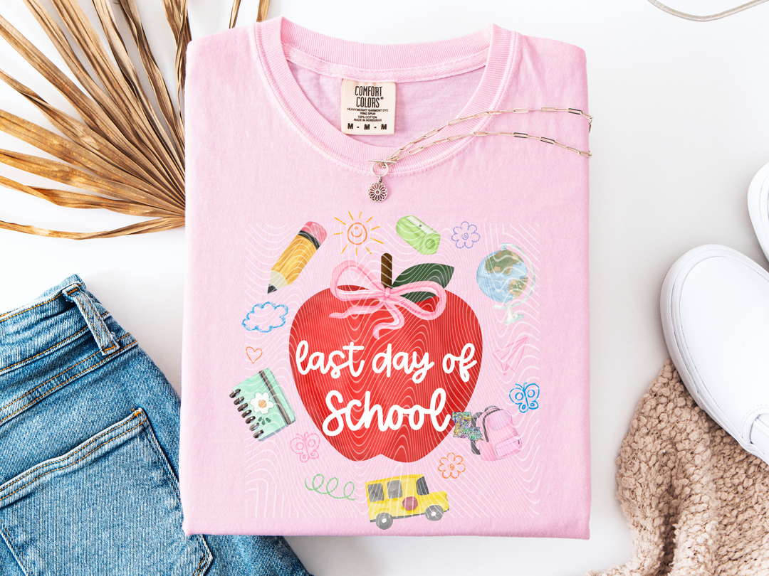 Last Day of School Apple