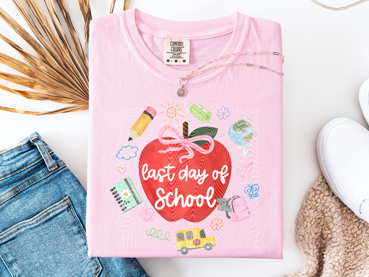 Last Day of School Apple