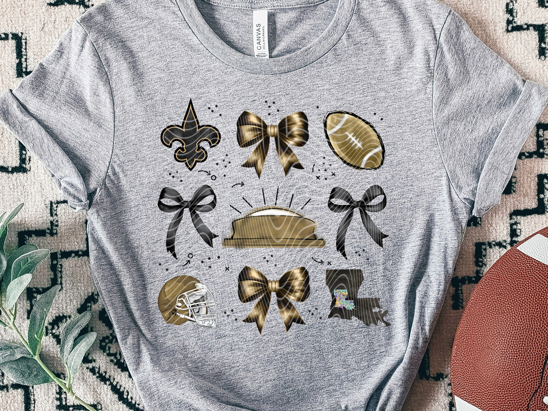 Black & Gold Coquette