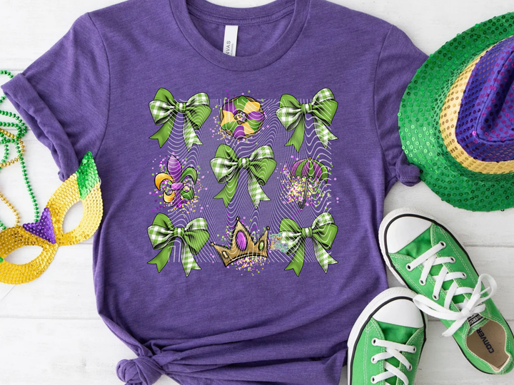 Mardi Gras Coquette Bows