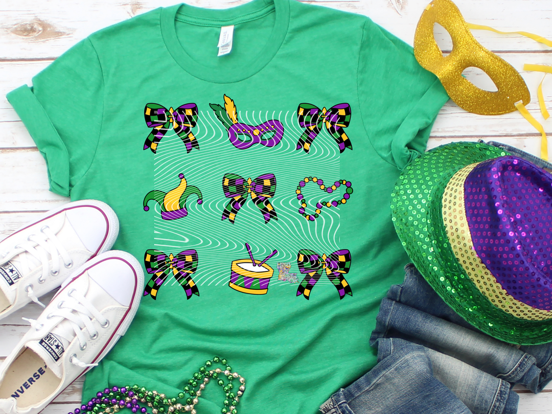 Mardi Gras Bows
